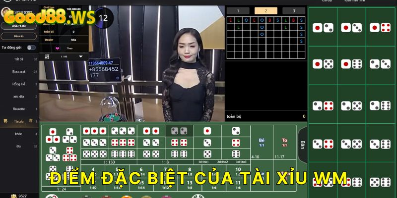 Tính năng nổi bật của WM Tài Xỉu